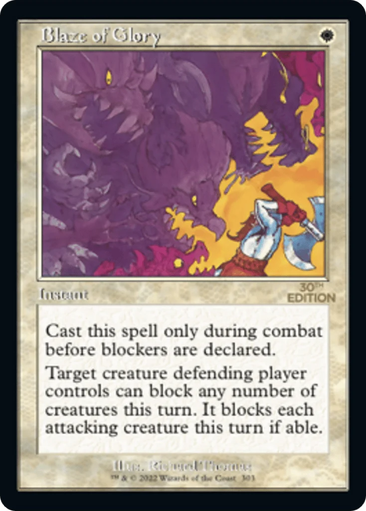 Blaze of Glory · 30th Anniversary Edition