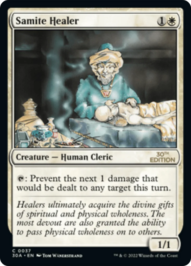 Samite Healer · 30th Anniversary Edition