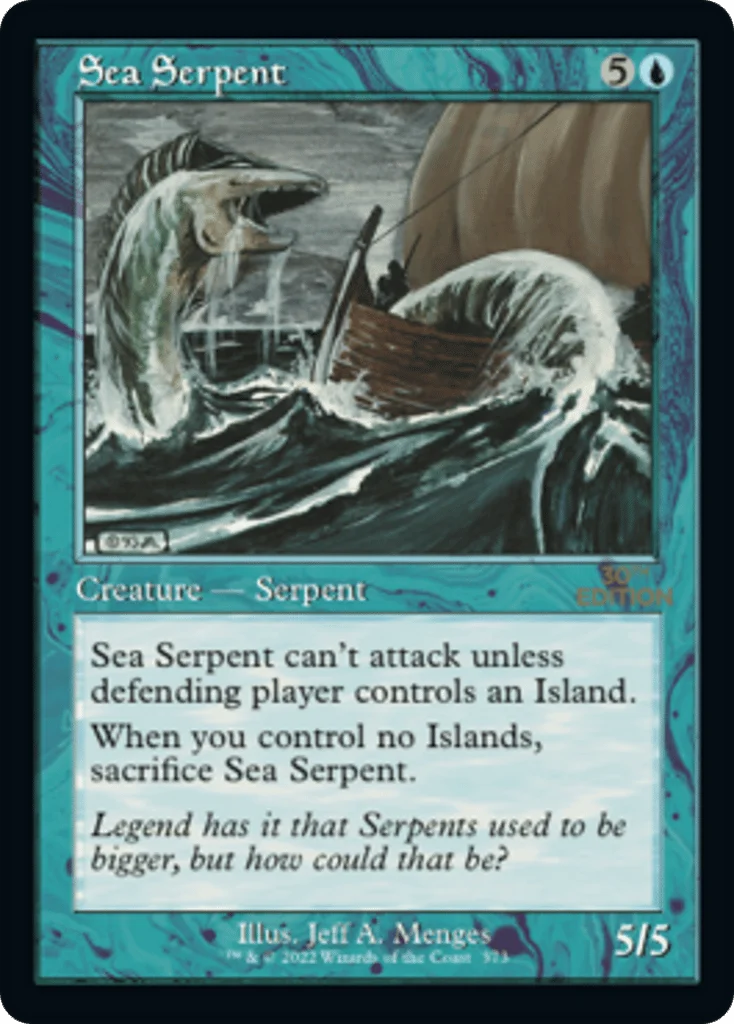 Sea Serpent · 30th Anniversary Edition