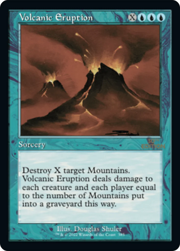 Volcanic Eruption · 30th Anniversary Edition