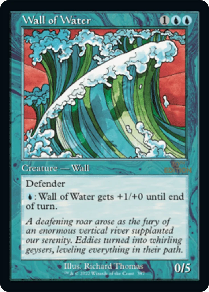 Wall of Water · 30th Anniversary Edition
