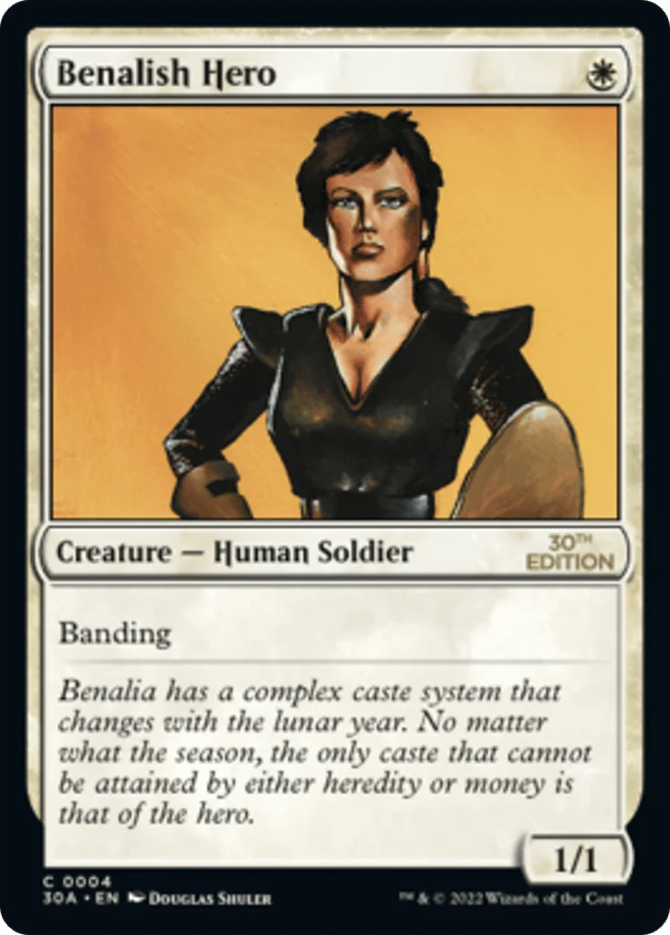 Benalish Hero · 30th Anniversary Edition