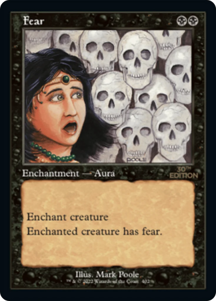 Fear · 30th Anniversary Edition