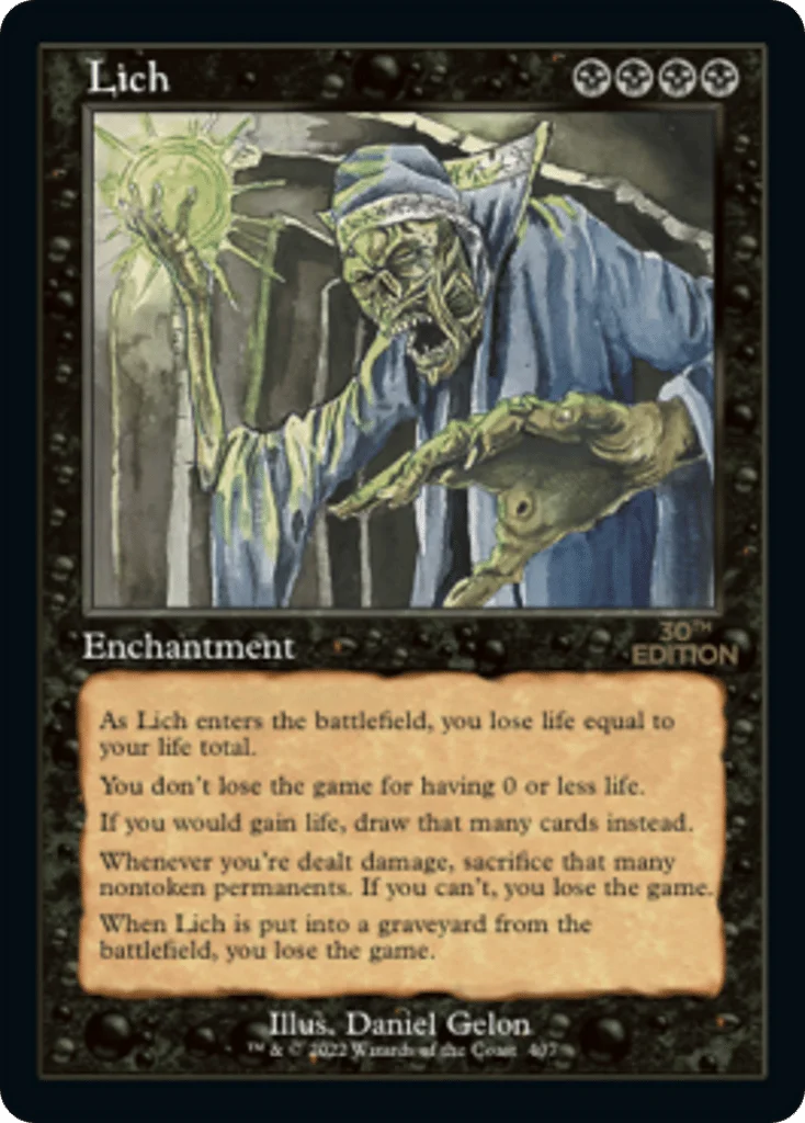 Lich · 30th Anniversary Edition