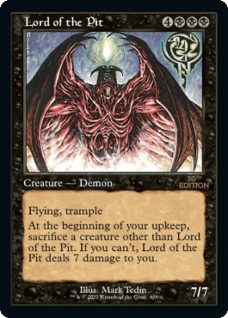Lord of the Pit · 30th Anniversary Edition