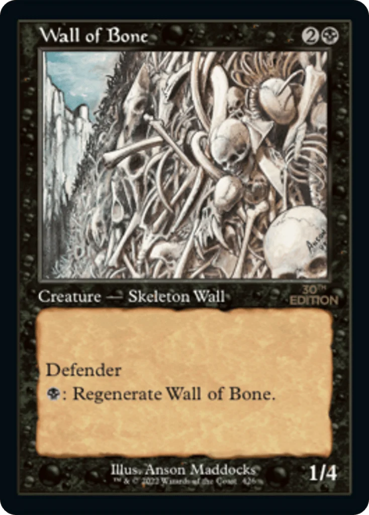 Wall of Bone · 30th Anniversary Edition