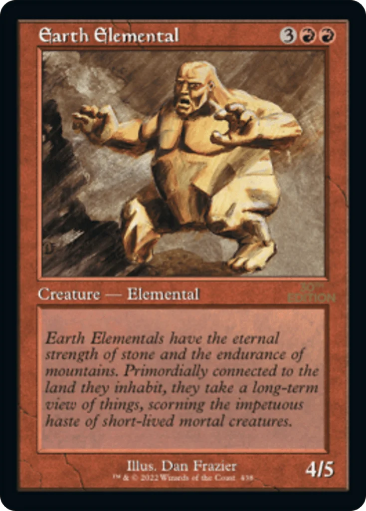 Earth Elemental · 30th Anniversary Edition