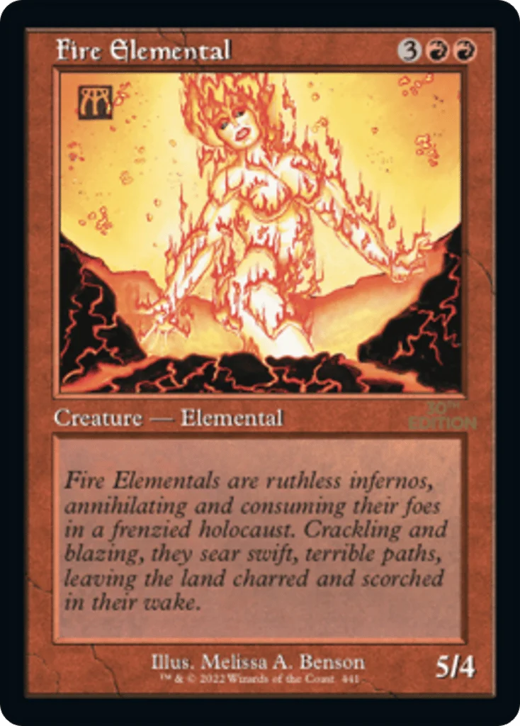 Fire Elemental · 30th Anniversary Edition