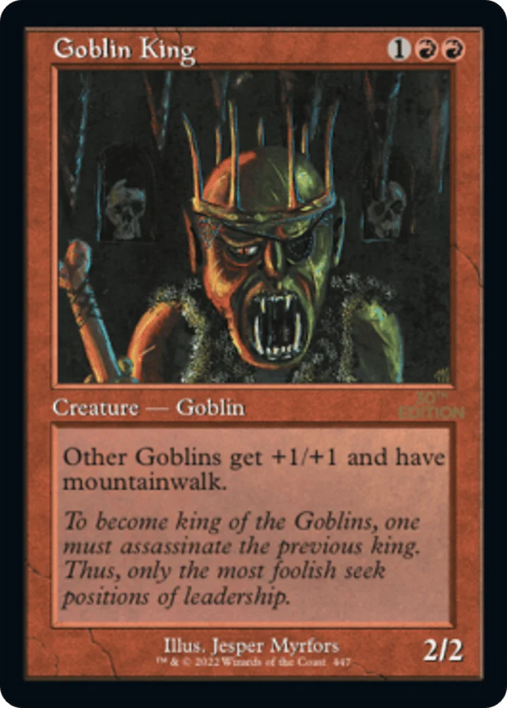 Goblin King · 30th Anniversary Edition