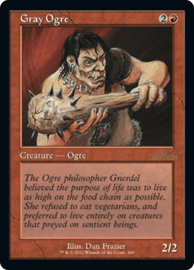 Gray Ogre · 30th Anniversary Edition