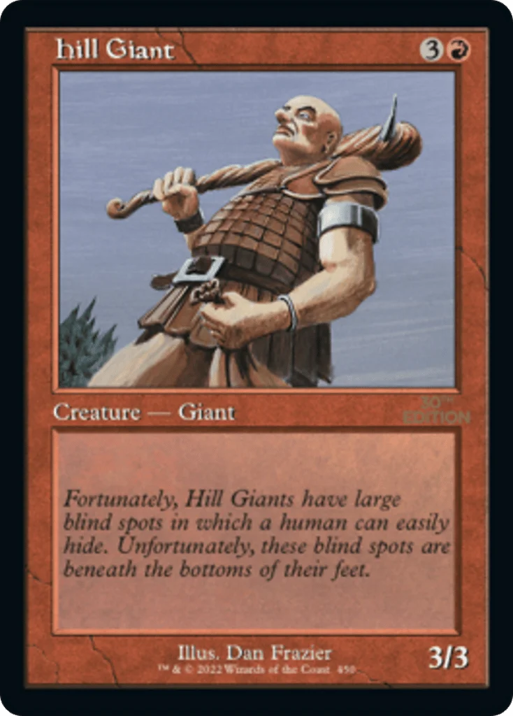 Hill Giant · 30th Anniversary Edition