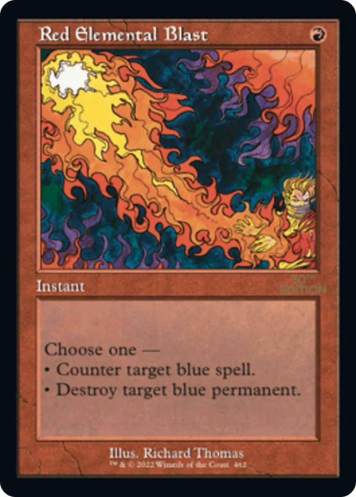 Red Elemental Blast · 30th Anniversary Edition