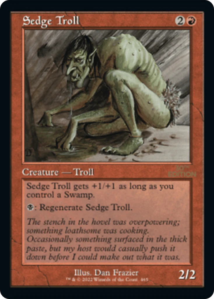 Sedge Troll · 30th Anniversary Edition