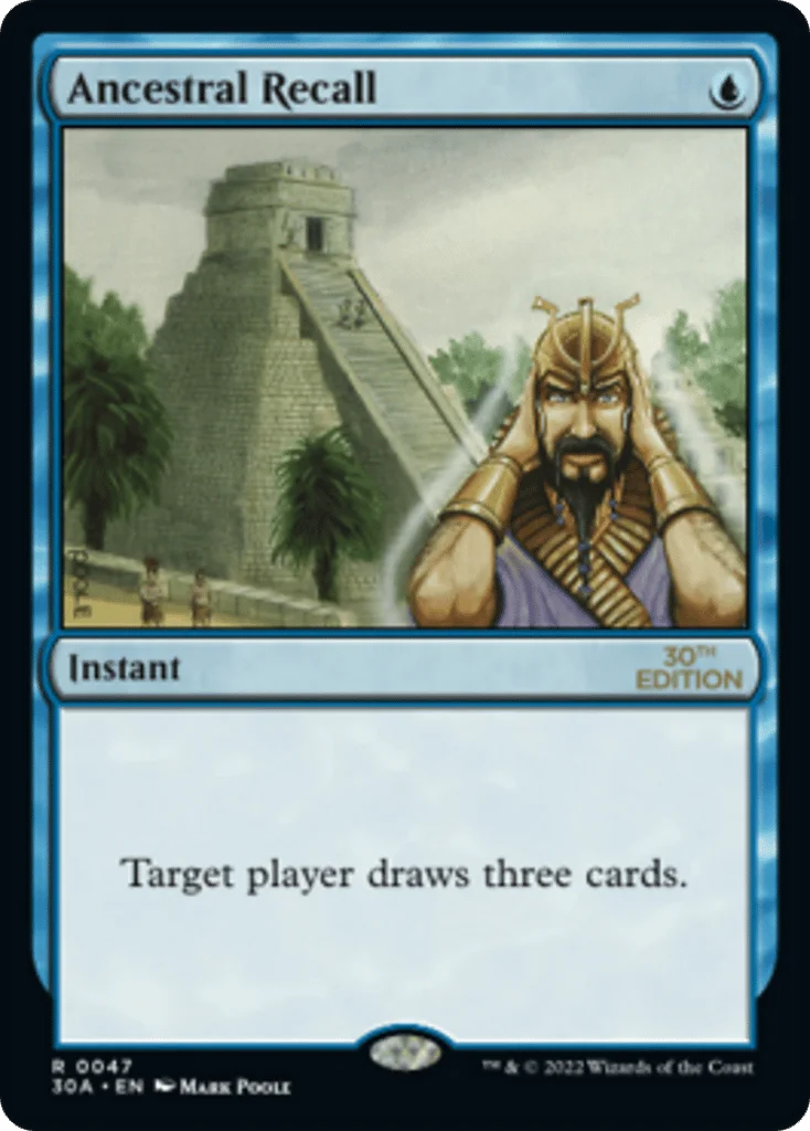 Ancestral Recall · 30th Anniversary Edition
