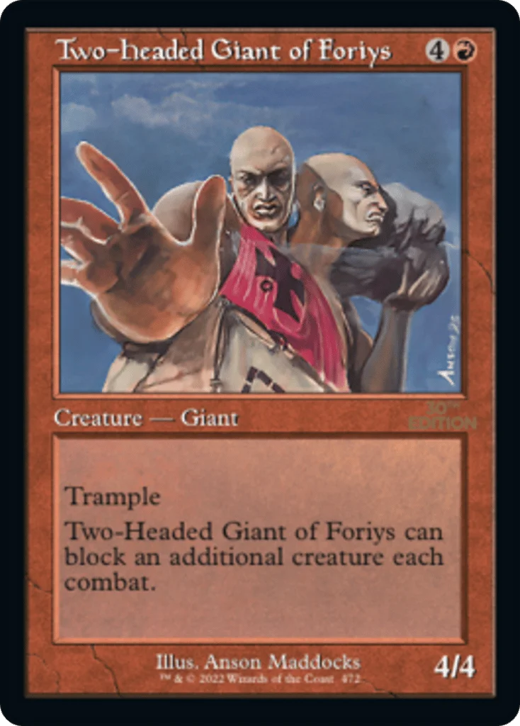 Two-Headed Giant of Foriys · 30th Anniversary Edition