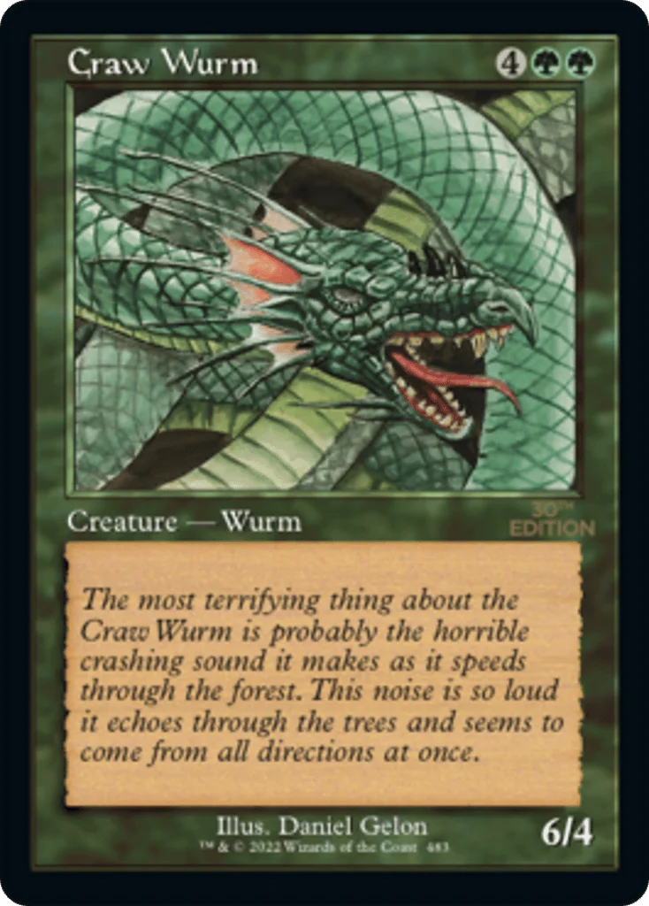 Craw Wurm · 30th Anniversary Edition