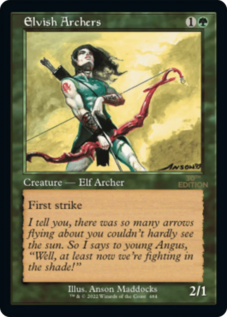 Elvish Archers · 30th Anniversary Edition