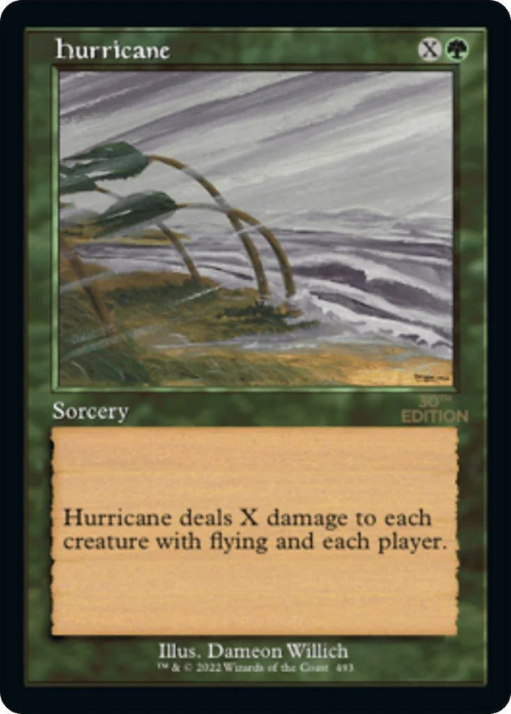 Hurricane · 30th Anniversary Edition