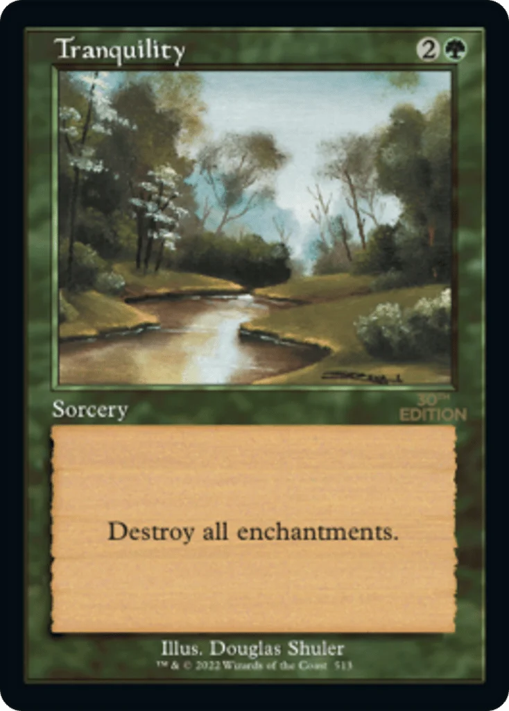 Tranquility · 30th Anniversary Edition