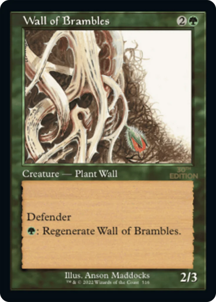 Wall of Brambles · 30th Anniversary Edition