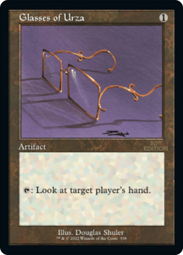 Glasses of Urza · 30th Anniversary Edition