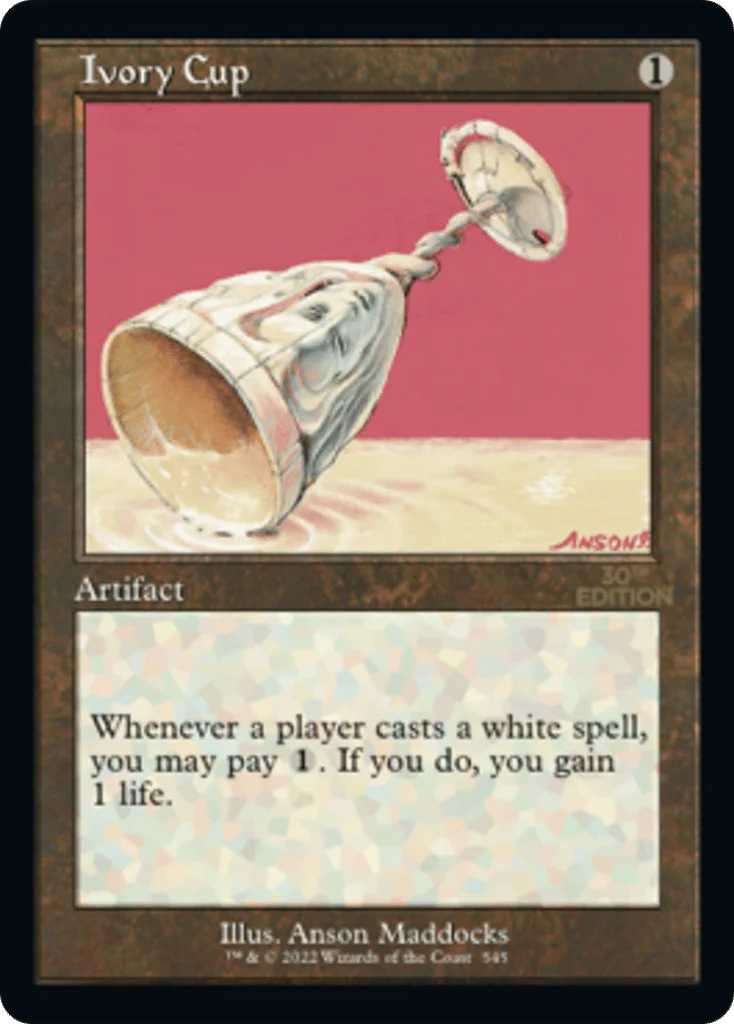 Ivory Cup · 30th Anniversary Edition