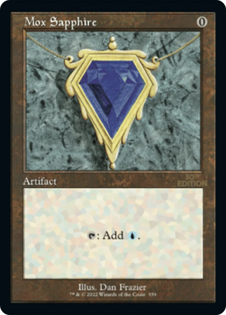 Mox Sapphire · 30th Anniversary Edition