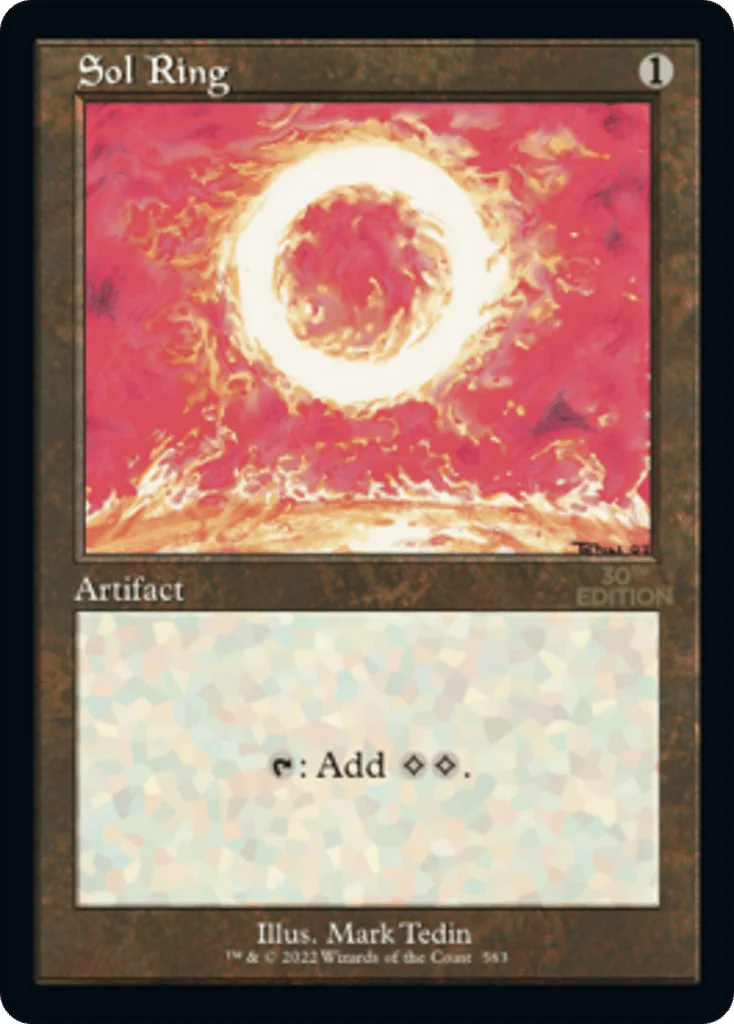Sol Ring · 30th Anniversary Edition
