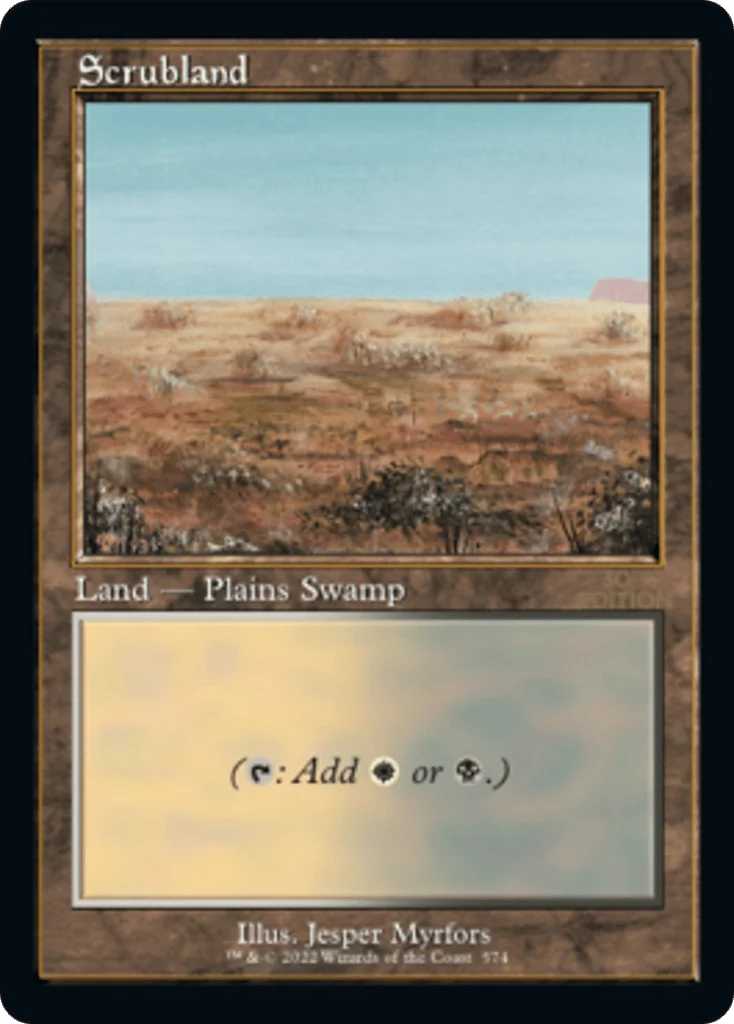Scrubland · 30th Anniversary Edition