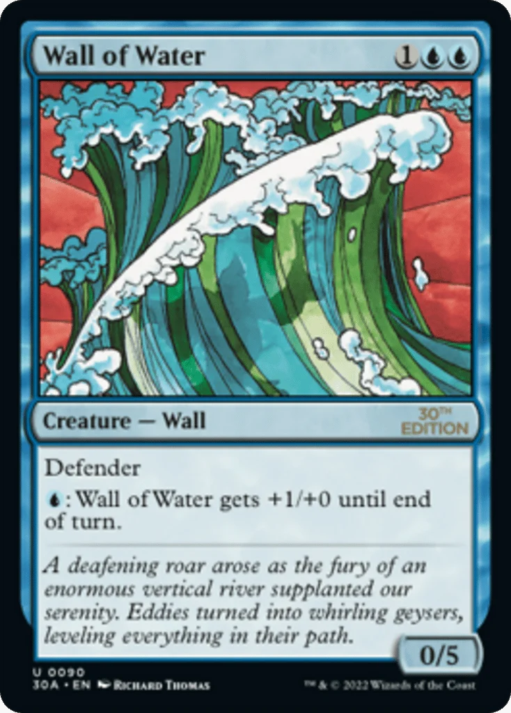 Wall of Water · 30th Anniversary Edition