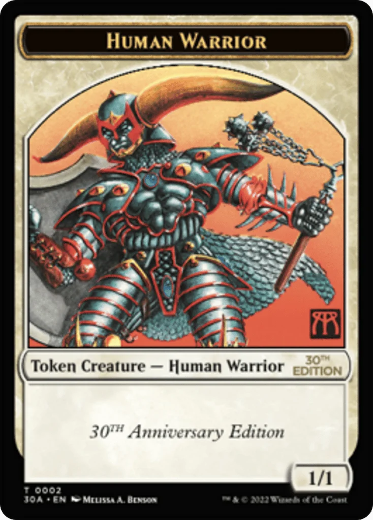 Human Warrior · 30th Anniversary Edition