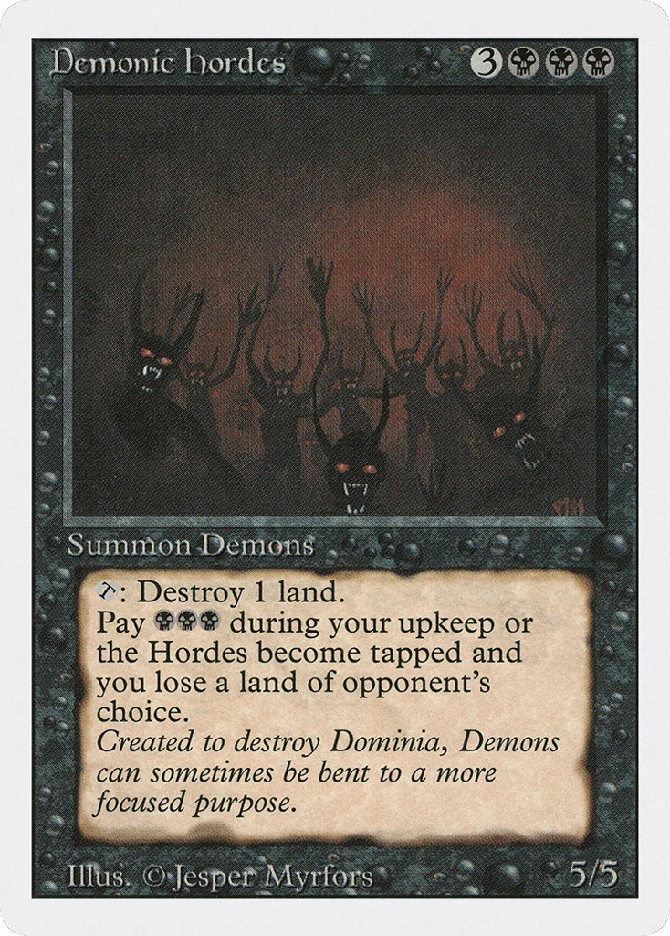 Demonic Hordes · Revised Edition