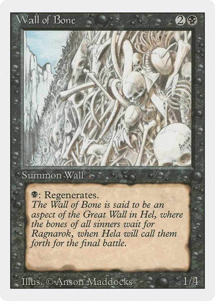 Wall of Bone · Revised Edition