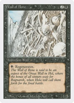 Wall of Bone