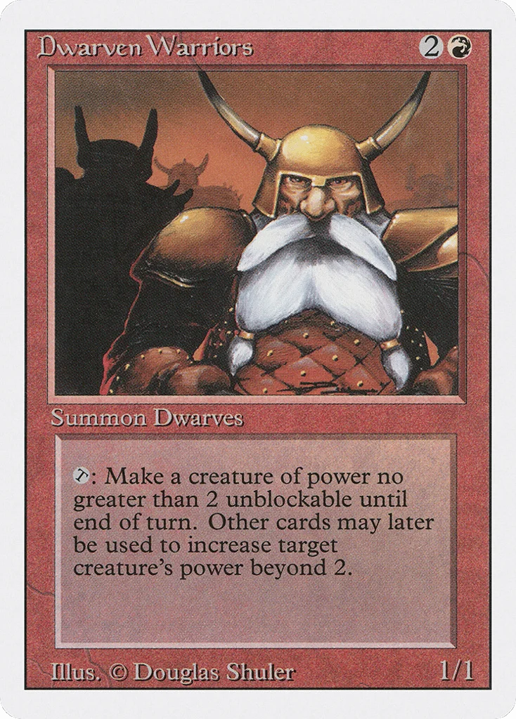 Dwarven Warriors · Revised Edition