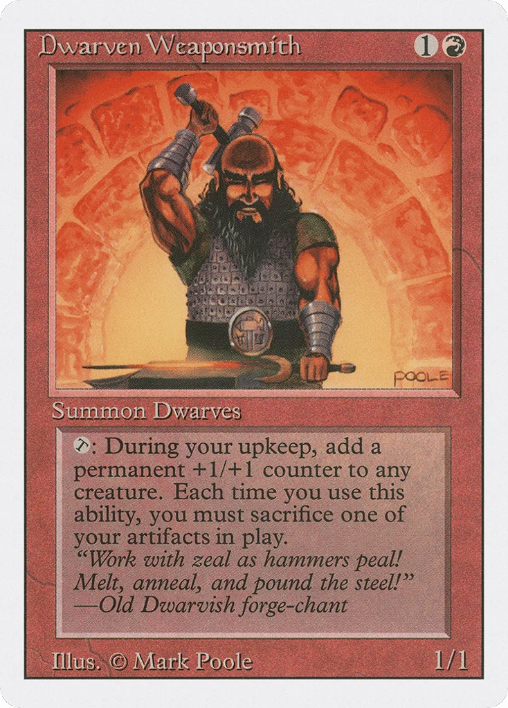 Dwarven Weaponsmith · Revised Edition