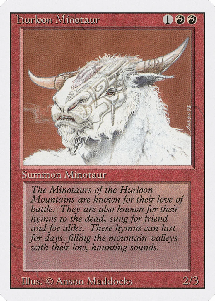 Hurloon Minotaur · Revised Edition