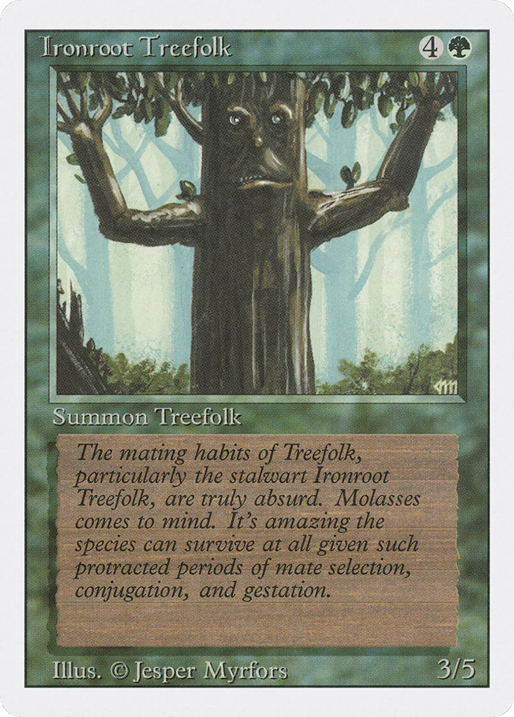 Ironroot Treefolk · Revised Edition