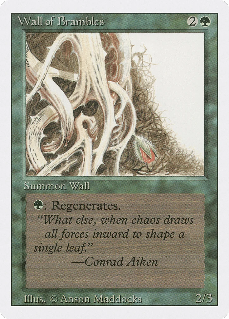 Wall of Brambles · Revised Edition