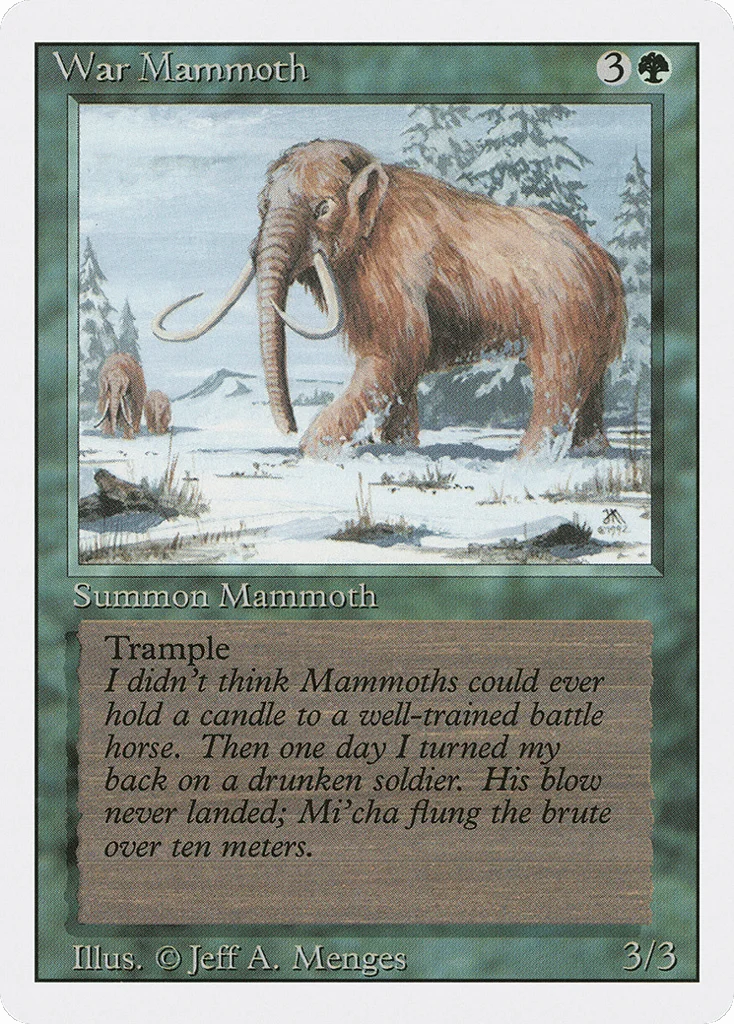 War Mammoth · Revised Edition
