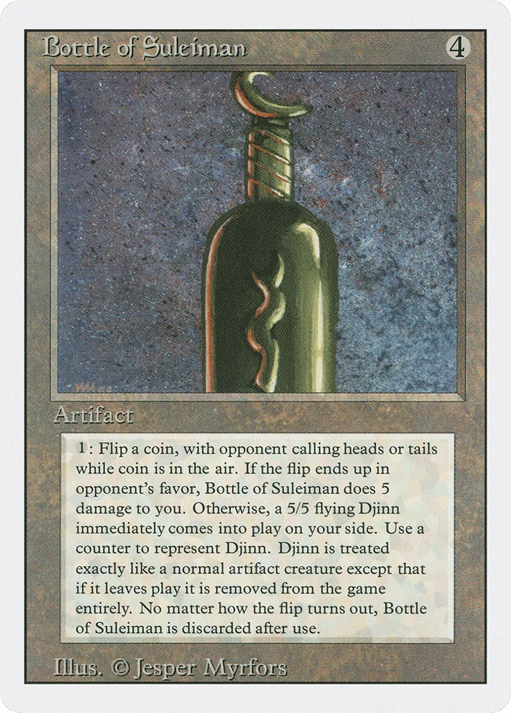 Bottle of Suleiman · Revised Edition
