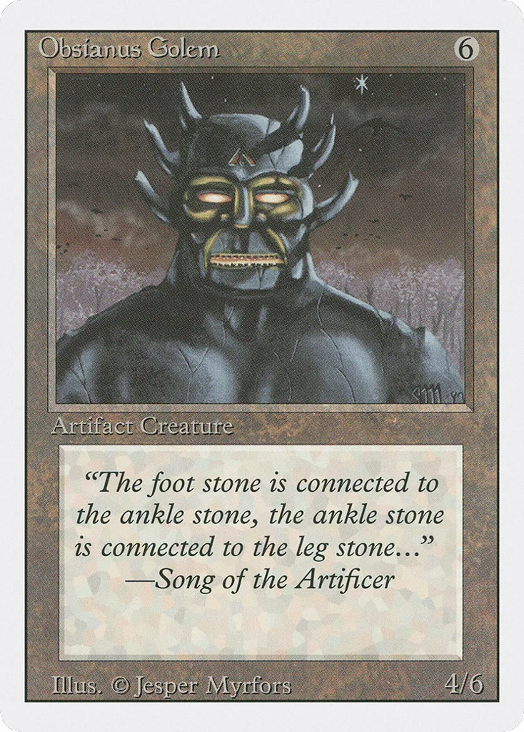 Obsianus Golem · Revised Edition