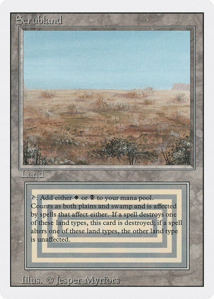 Scrubland · Revised Edition