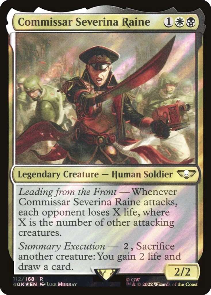 Commissar Severina Raine · Warhammer 40,000 Commander