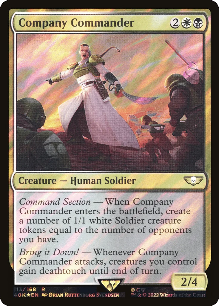 Company Commander · Warhammer 40,000 Commander