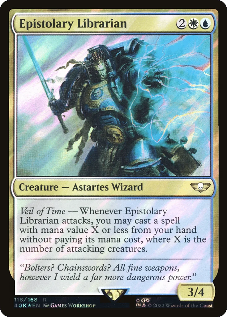 Epistolary Librarian · Warhammer 40,000 Commander