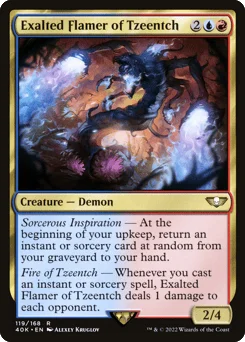 Exalted Flamer of Tzeentch