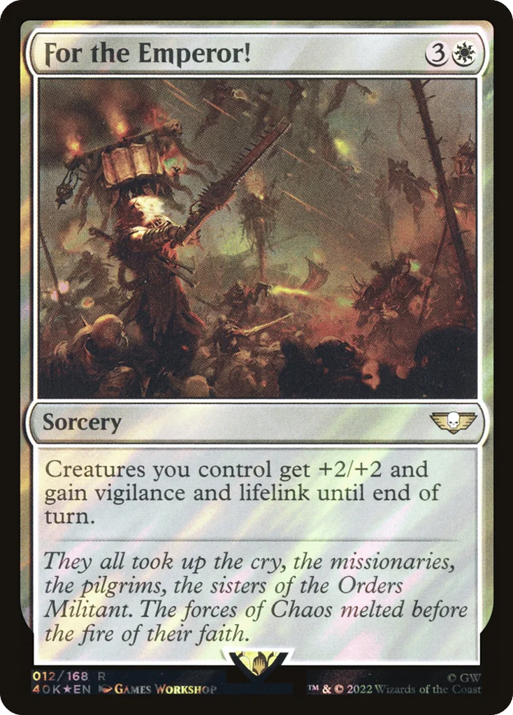 For the Emperor! · Warhammer 40,000 Commander