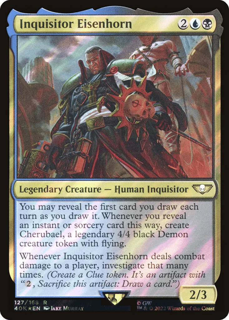 Inquisitor Eisenhorn · Warhammer 40,000 Commander