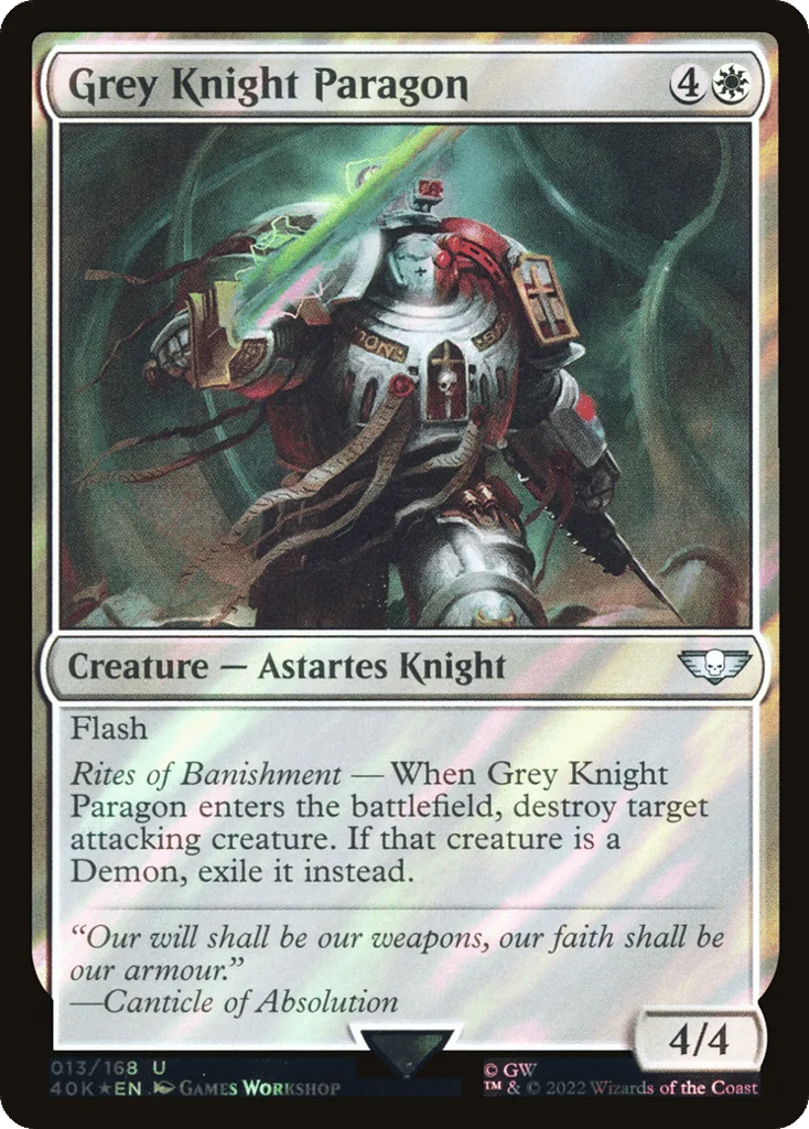 Grey Knight Paragon · Warhammer 40,000 Commander